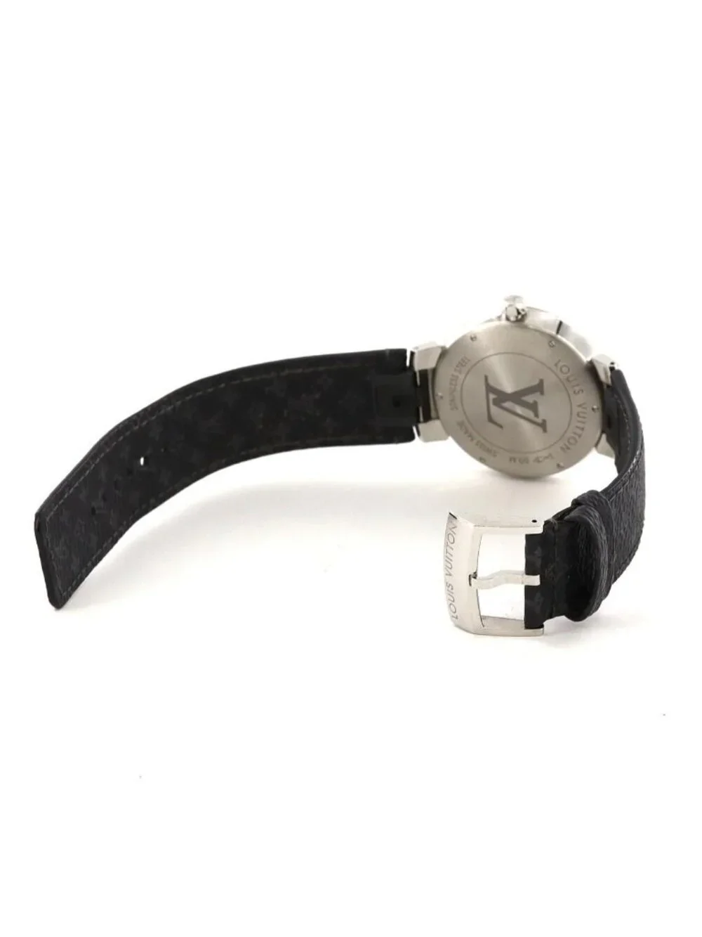 Louis Vuitton Tambour Slim Monogram SS Quartz Watch